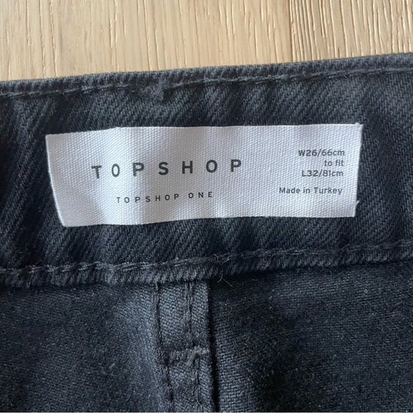 Topshop High Waist wide leg jeans - Picture 2 of 7